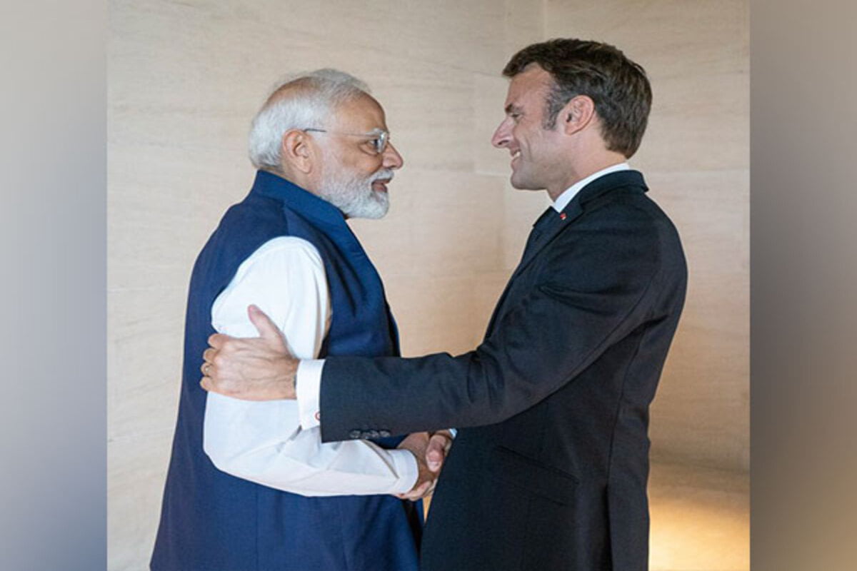 Strong India-France friendship, land to sky and cyber to sea Macron-Modi strike big deal