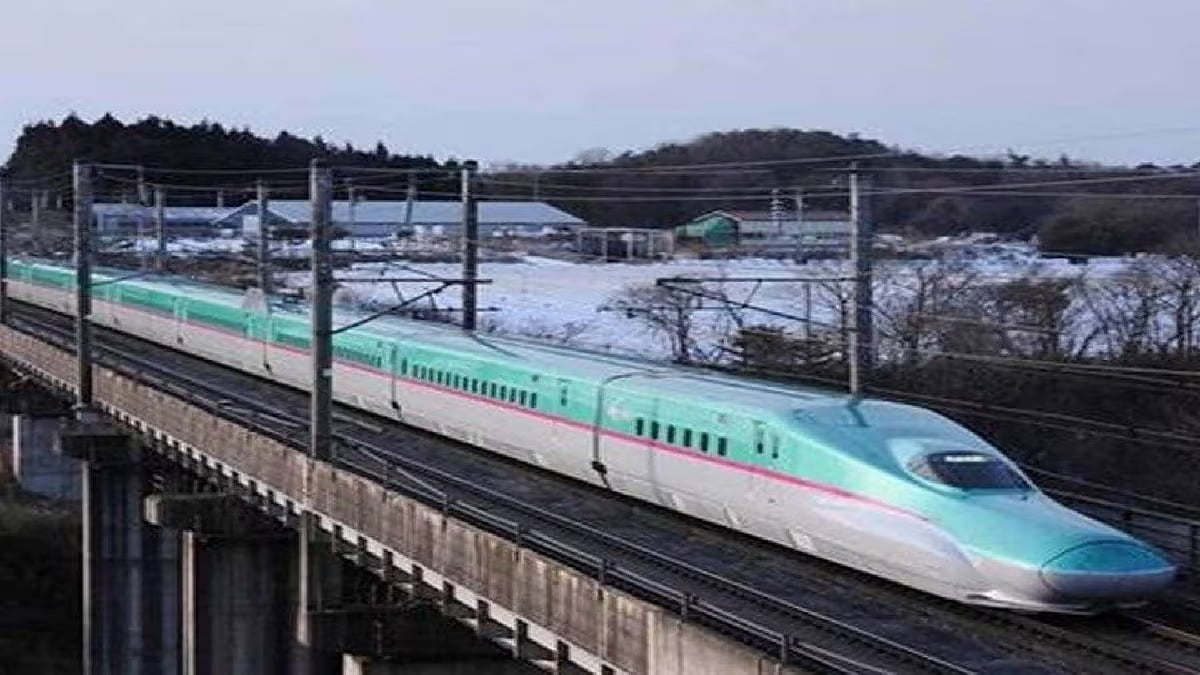 First bullet train to run between Surat and Belimora in 2026, 100 percent land acquisition work completed; Work is going on at bullet speed in Maharashtra too