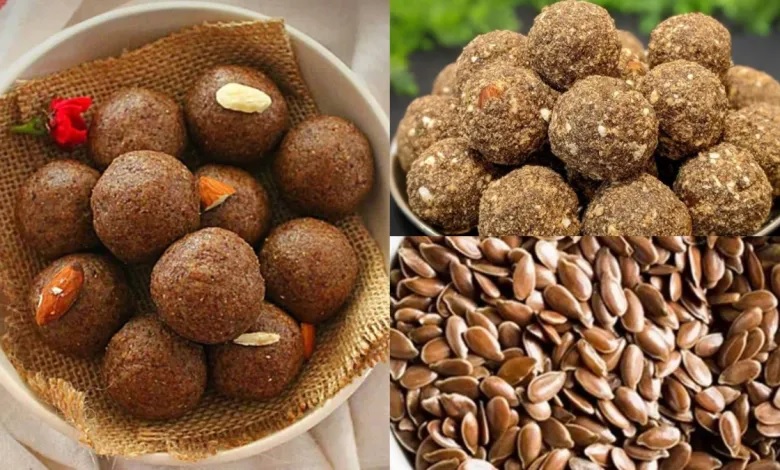 eat flaxseed laddus daily in winter diabetes will remain under control and bones will also become strong read the recipe