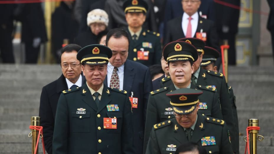 China is spending like water on the military increasing the defense budget