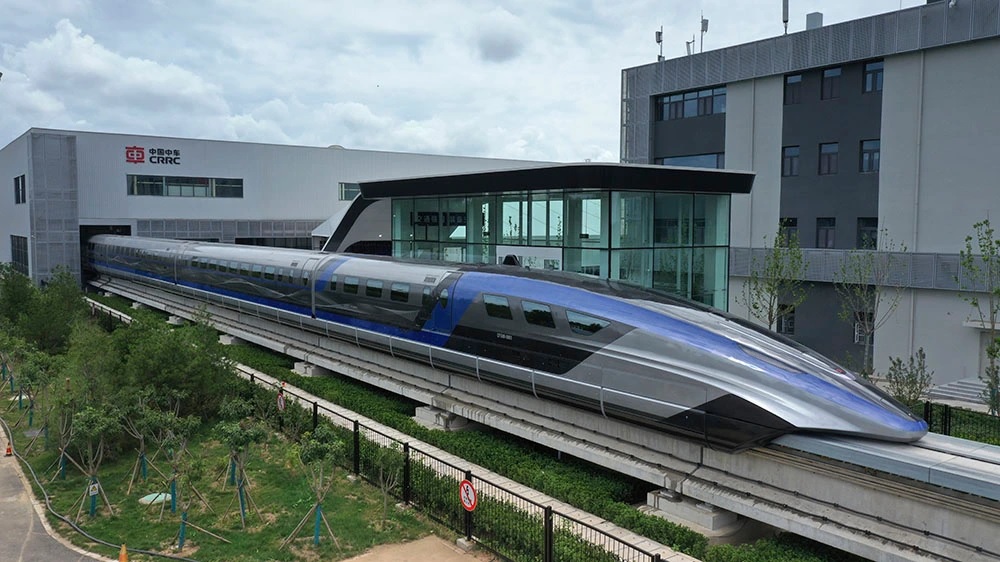 Chinas maglev train set a new speed record