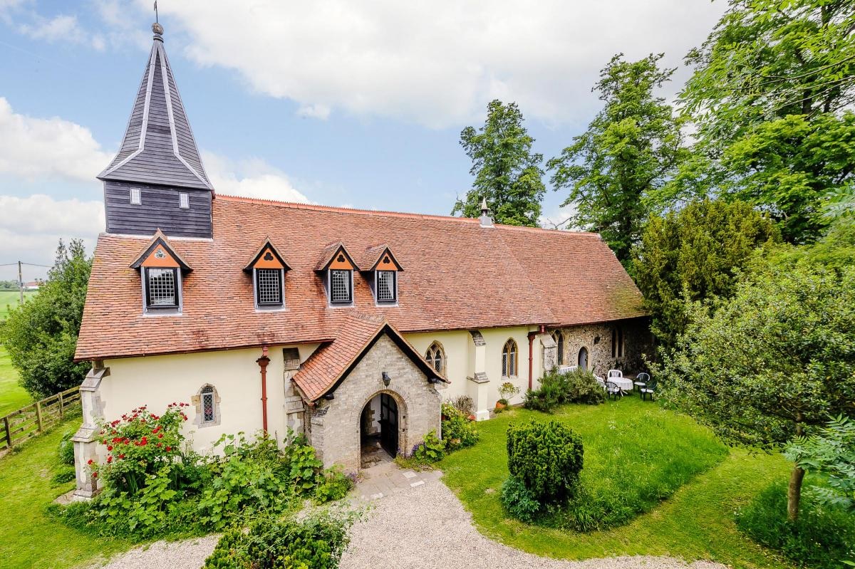 600 Year Old Church The 600 year old church is now a beautiful house once a graveyard. 01