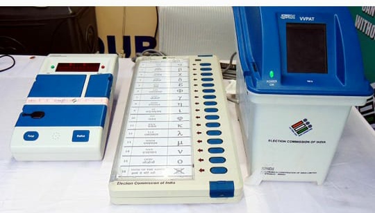 After the first randomisation EVMs will be handed over in the presence of nationally recognized political parties 02