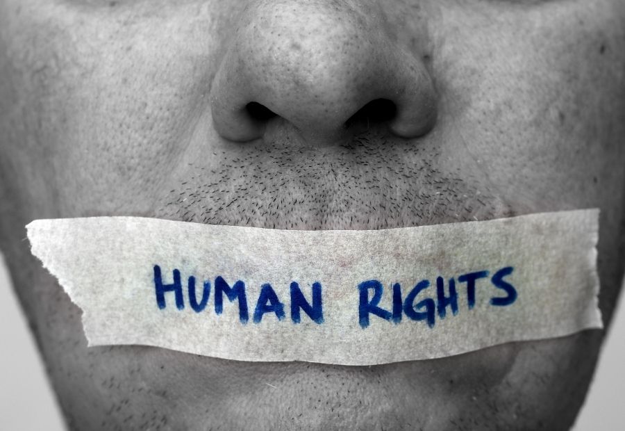 Human rights were violated in message space people were intimidated 1 1