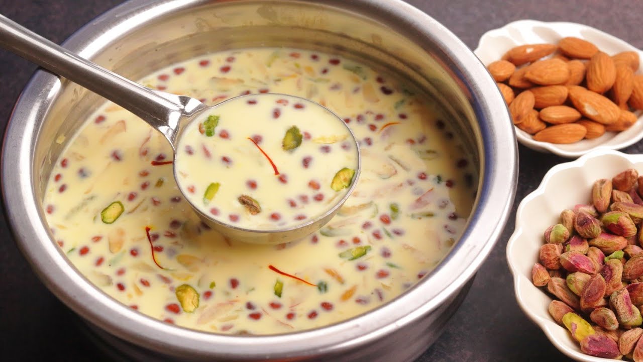 Make traditional dish Doodh Pak at home during fasting 1