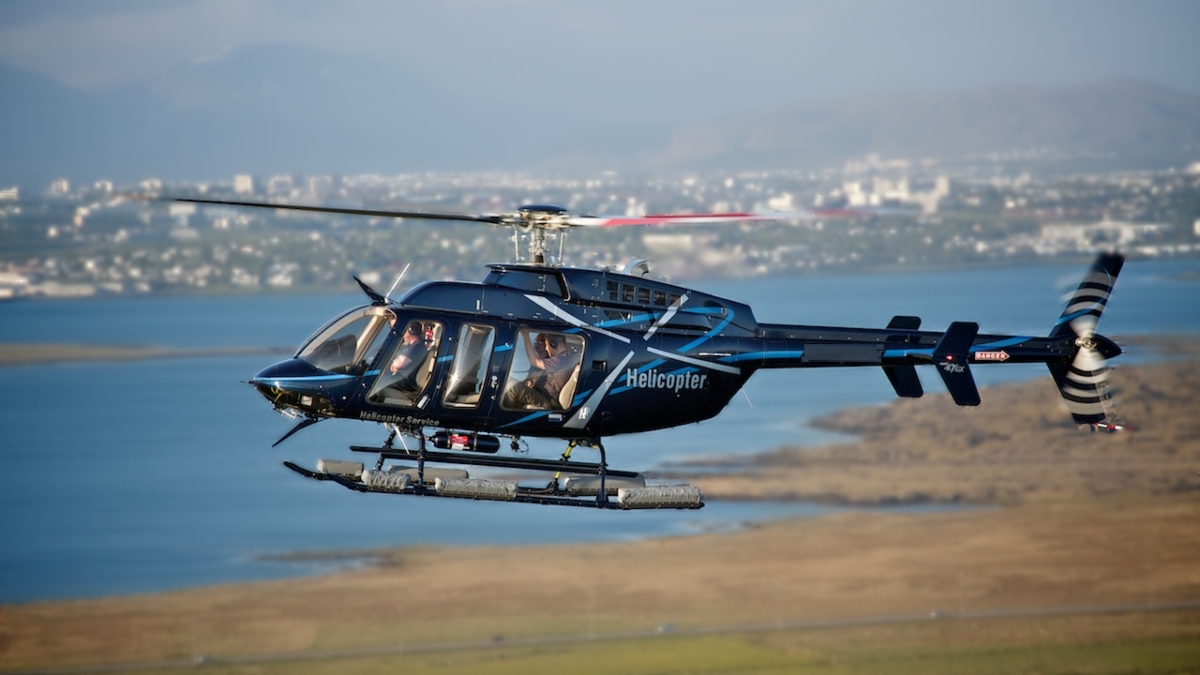 The demand for jet helicopters increased by such a percentage during the elections 1