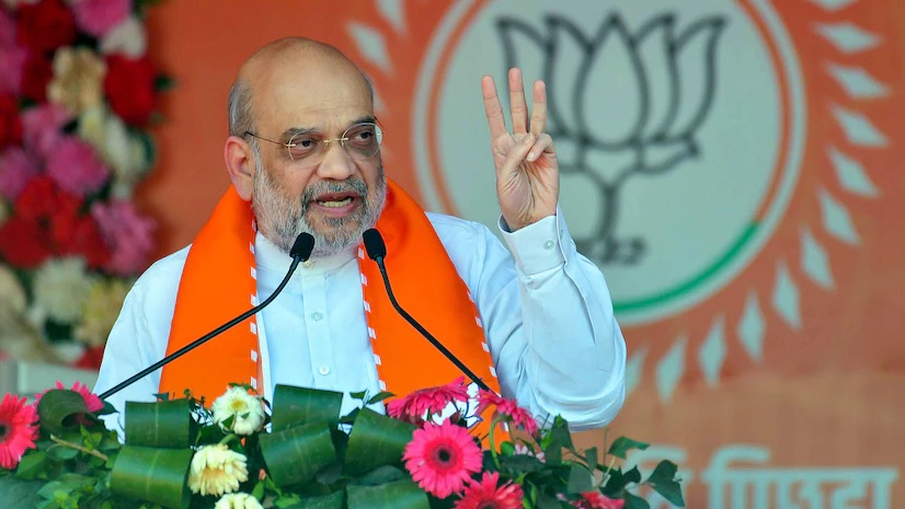 You have two options in the upcoming elections Amit Shah attacks Congress in Assam 01