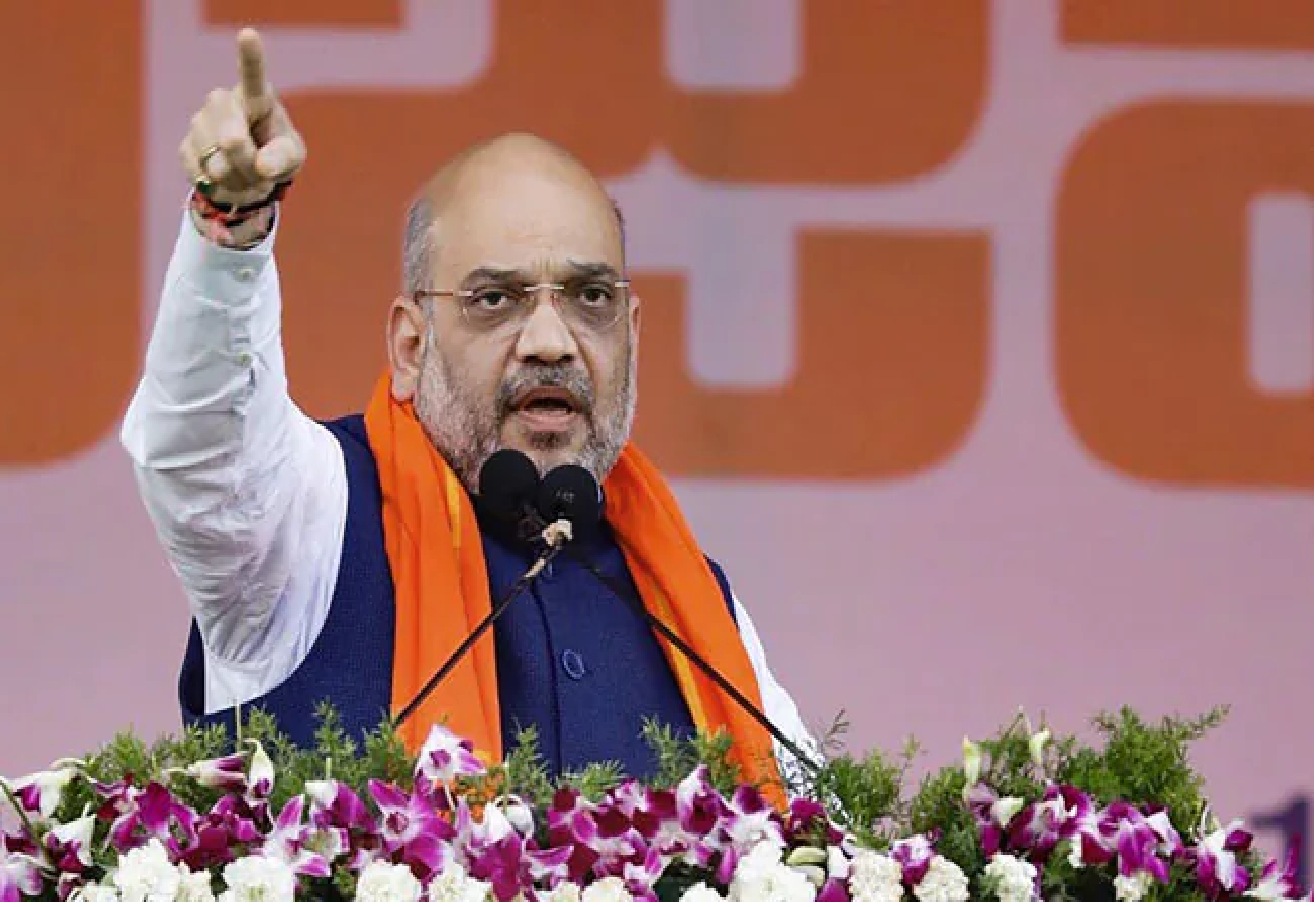 Crossed 300 in 5 phases Amit Shahs big claim in Una told how many seats Congress is winning 1