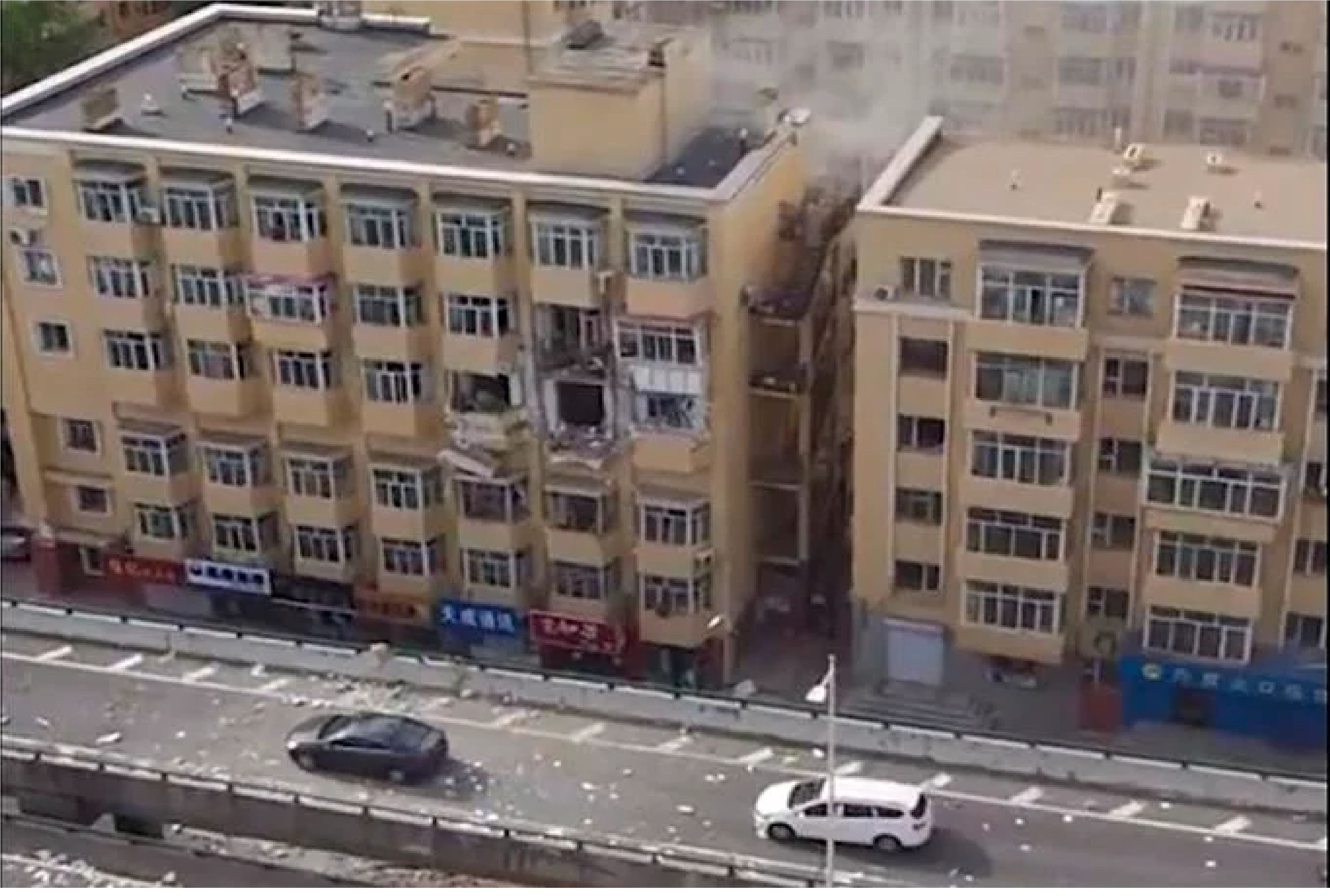 Explosion at apartment building in Harbin China no casualties reported 1