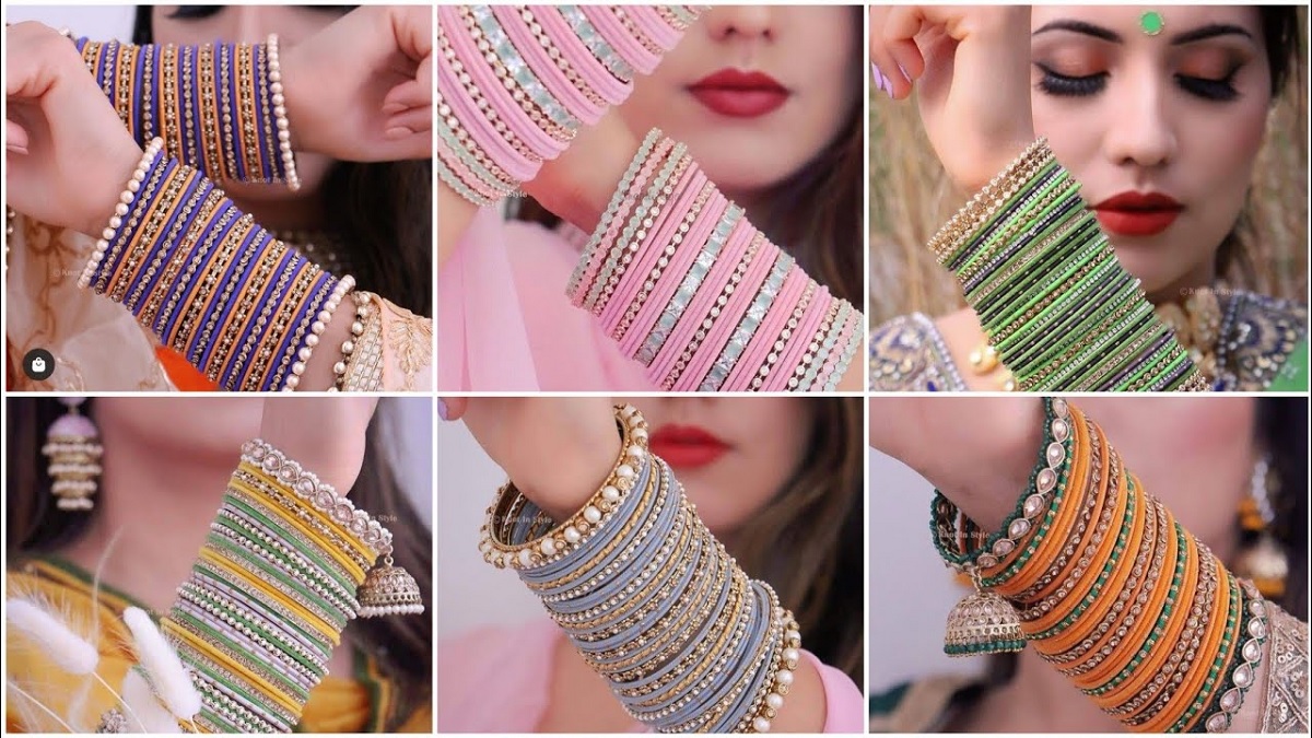 Satrangi Choodi Designs Are you fond of wearing colorful bangles Then you will like these designs very much 01