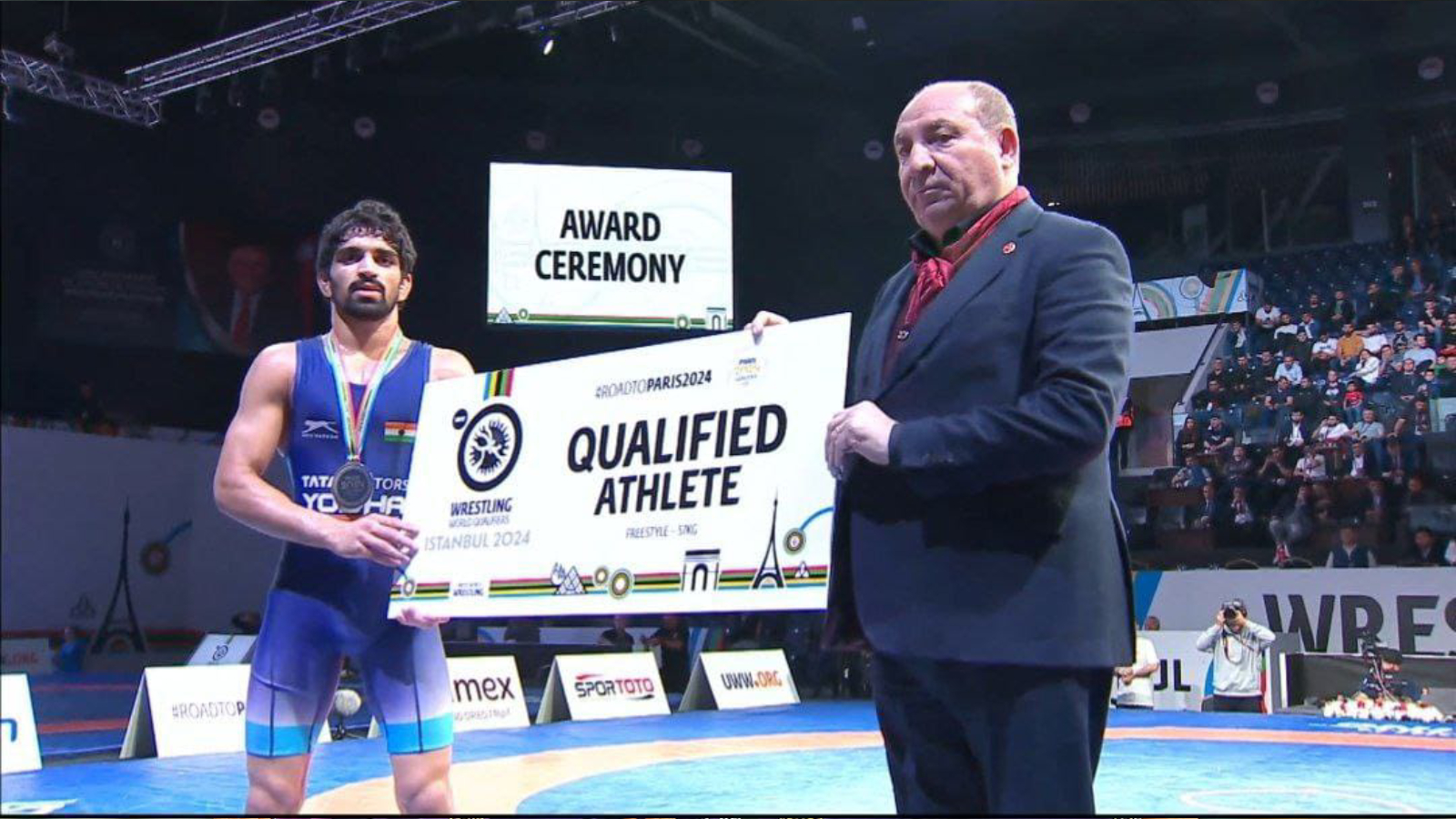 wrestler aman sehrawat achieved paris olympic quota for india deepak did not get succes 1