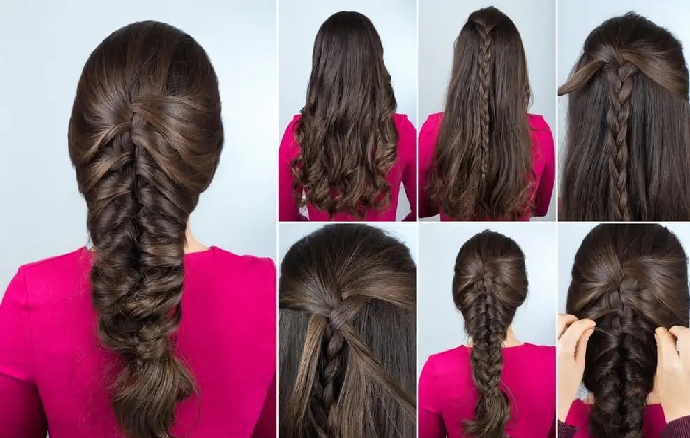 If you are bothered by long hair in summer then adopt this summer hairstyle you will get cool feeling 1