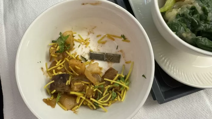 air india big negligence metal blade found in passenger food airline admitted its mistake1