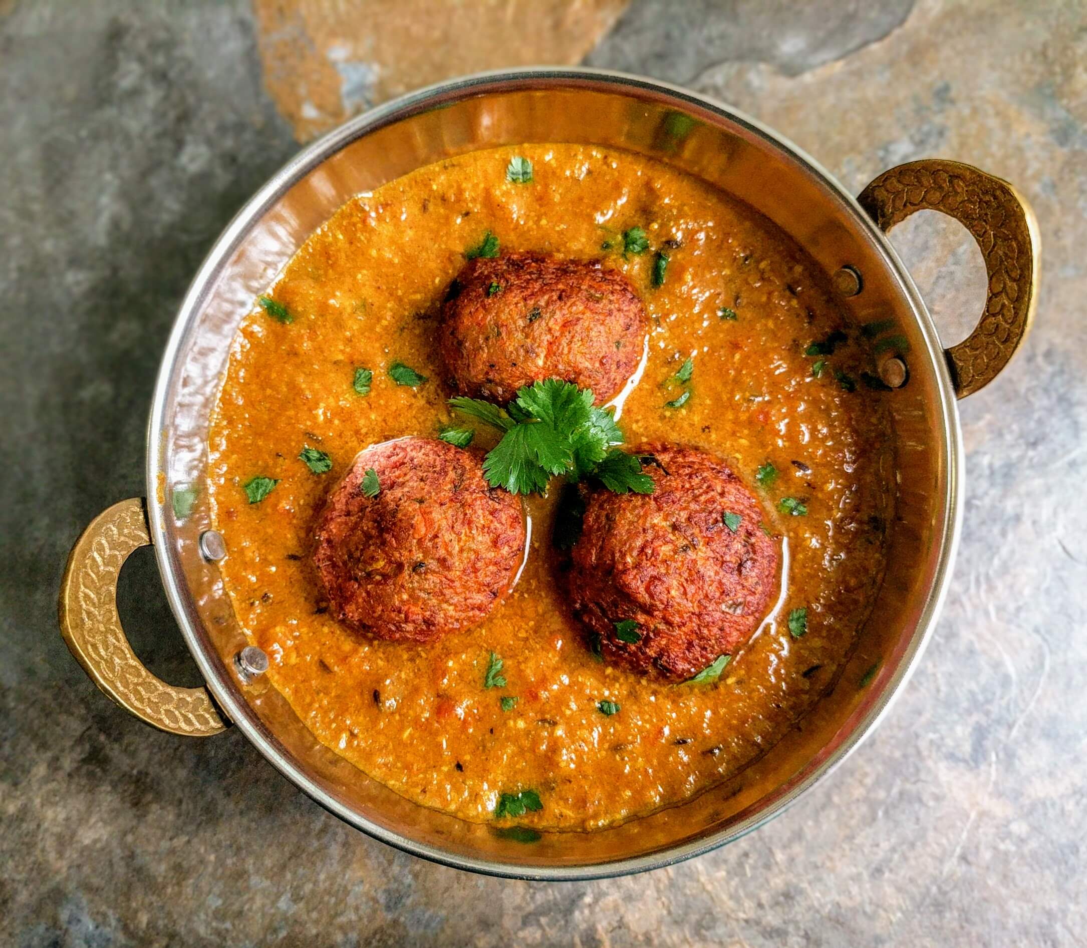 easy way to make restaurant like veg kofta curry recipe 2