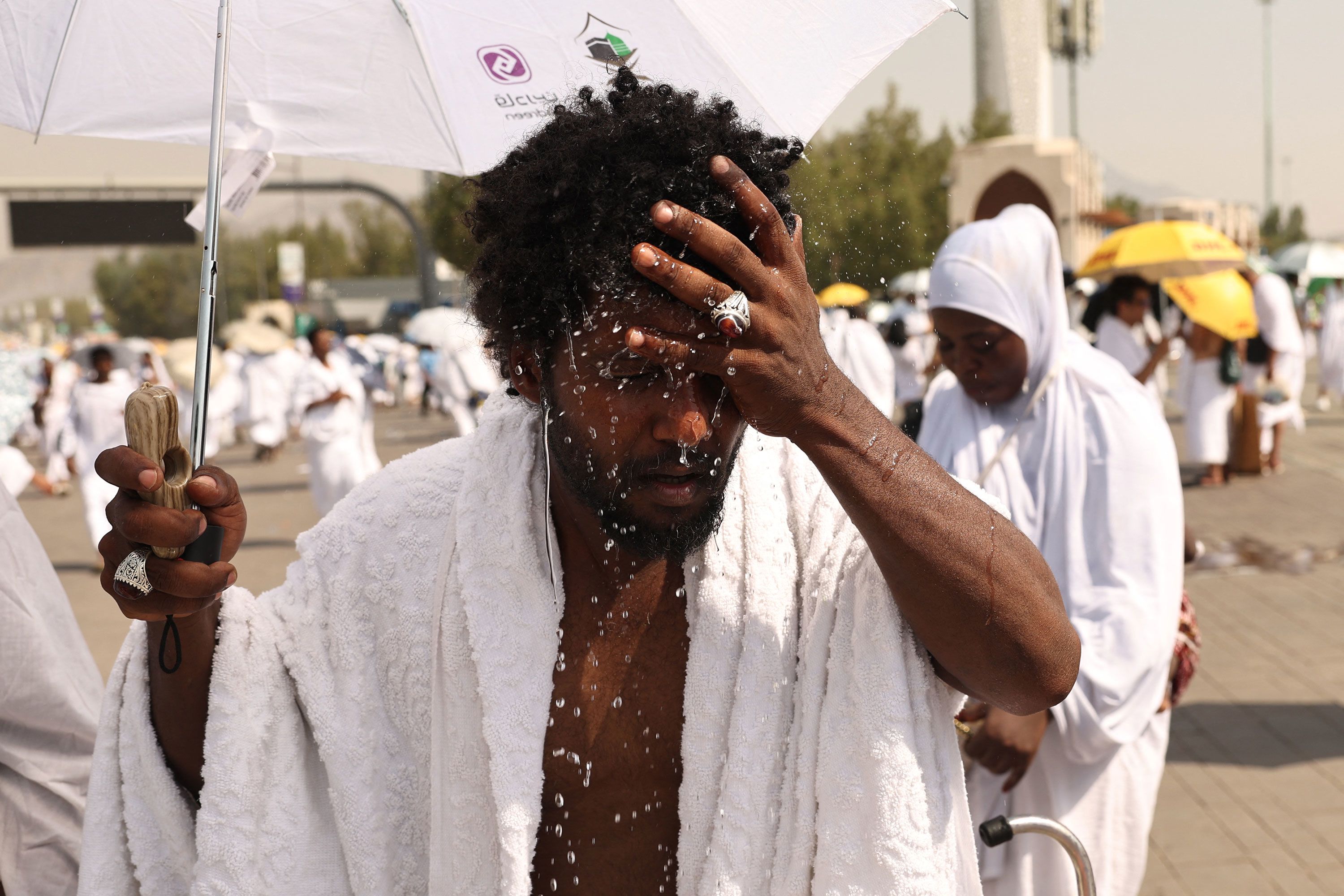 hajj pilgrims performed last rites 14 pilgrims died due to heat stroke1