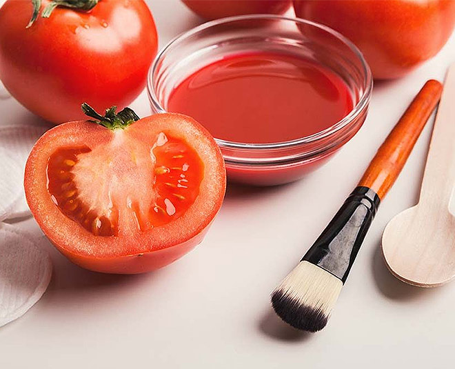 how to use tomato face pack for tan removal skin care tips in gujarati1