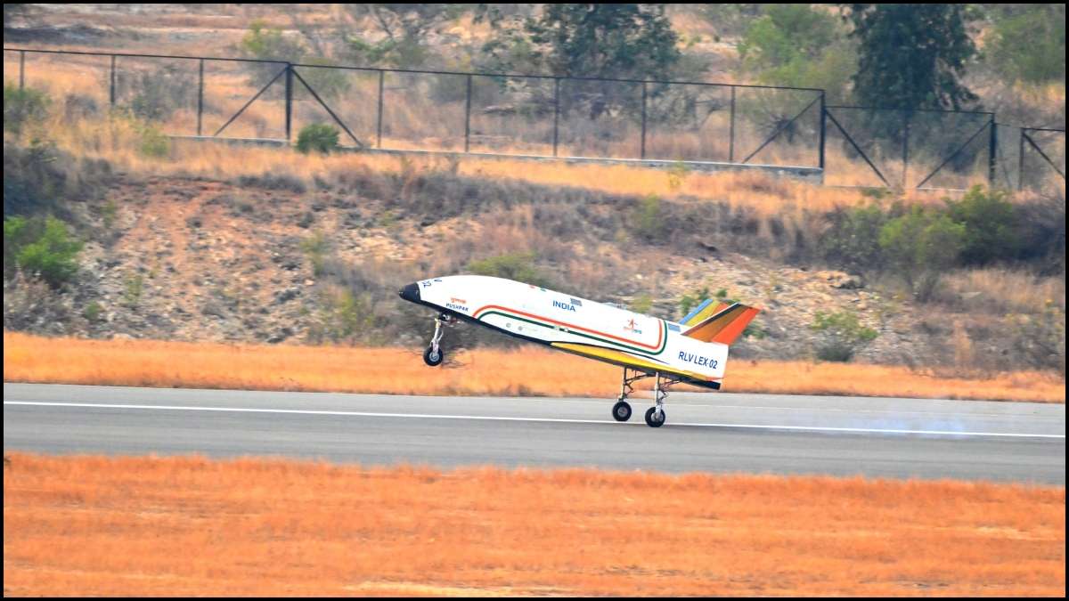 isro execute 3rd successful landing of its reusable launch vehicle pushpak 2