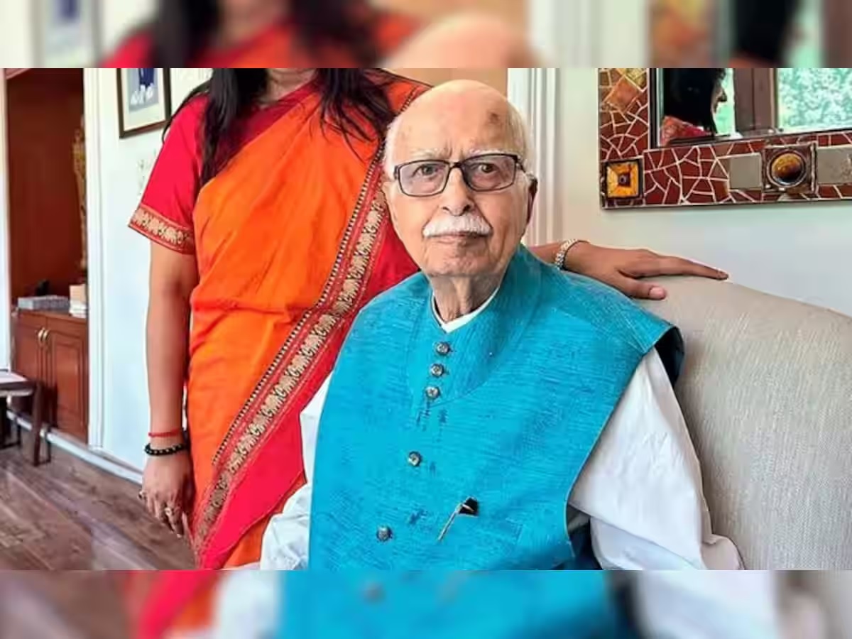 lal krishna advani discharged from aiims was admitted to hospital yesterday 1