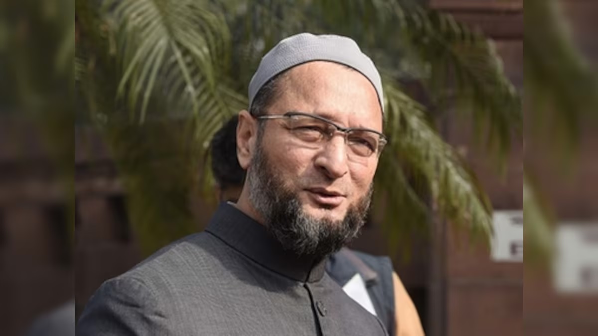 lok sabha oath taking aimim leader asaduddin owaisi takes palestine name 1