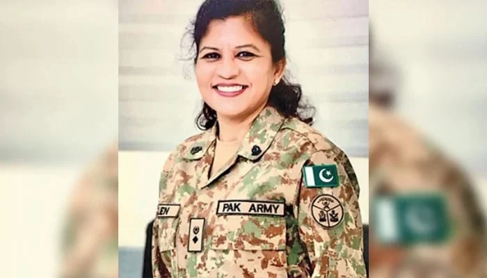 pakistan army get first minority woman brigadier in history pm shehbaz congratulate helen mary roberts 01