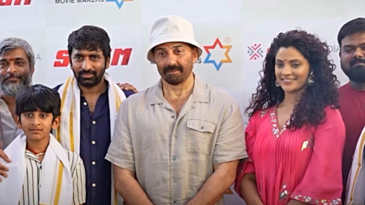 sunny deol new movie with south director gopichand malineni muhurat start this actress in film1