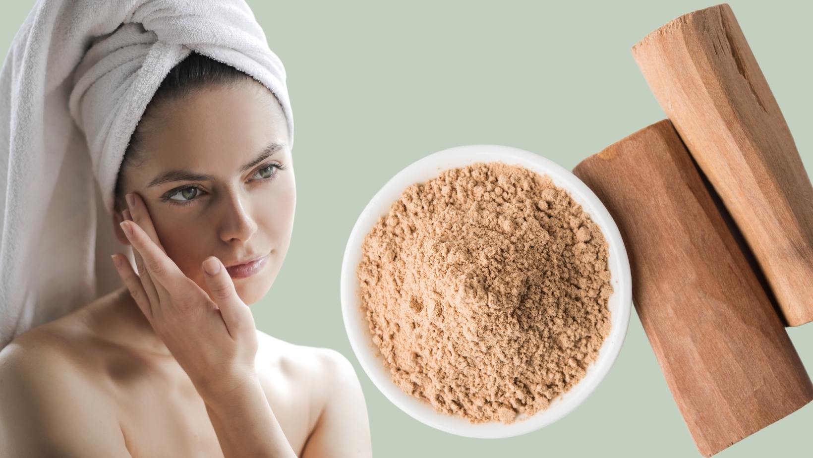 this sandalwood powder brings a moon like glow to the face know how to prepare it 1