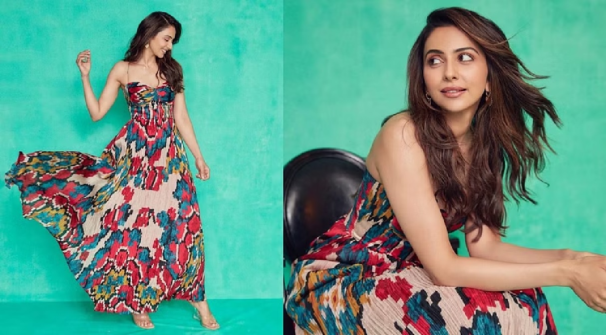 trendy maxi dress for woman inspired by actress shanaya kapoor to janhvi kapoor1