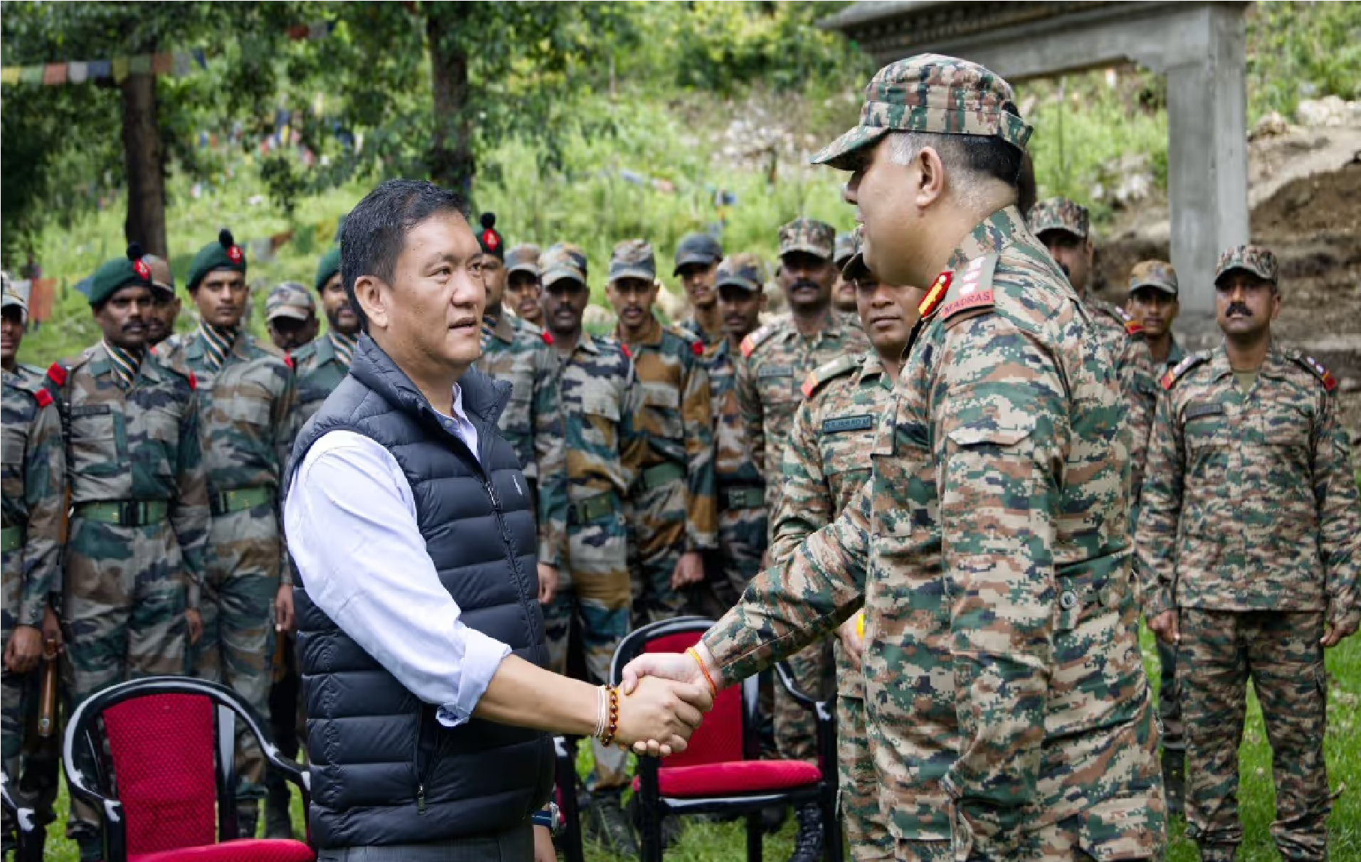 CM Khandu visited Newkamadung War Memorial 1