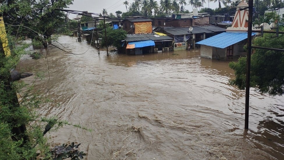 Meghrajas rage is not stopping in Gujarat Mahadev is immersed in water 1