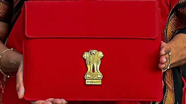 Why are budget briefcases red what does it have to do with the British 01