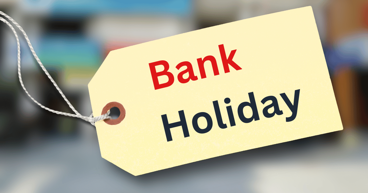 bank holiday bank will closed for 13 days in august public holiday 1