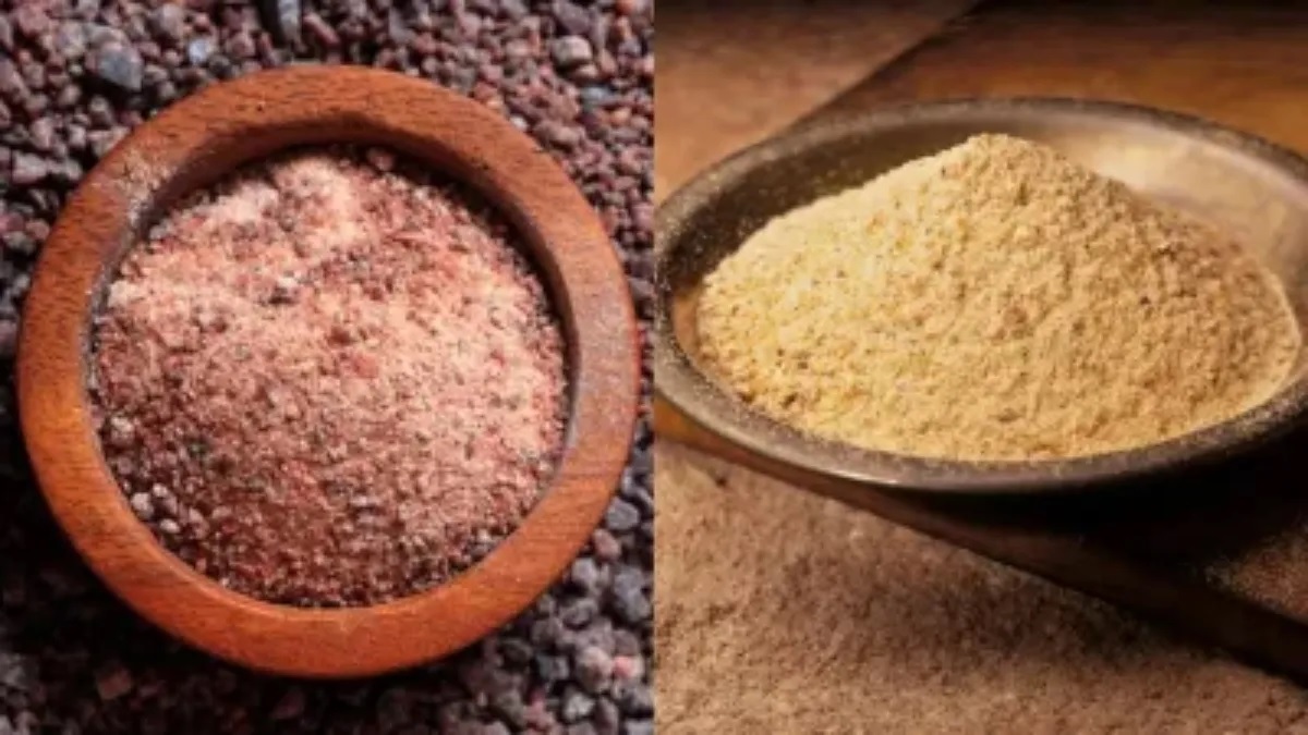 black salt and asafoetida consuming them together is very beneficial for health1