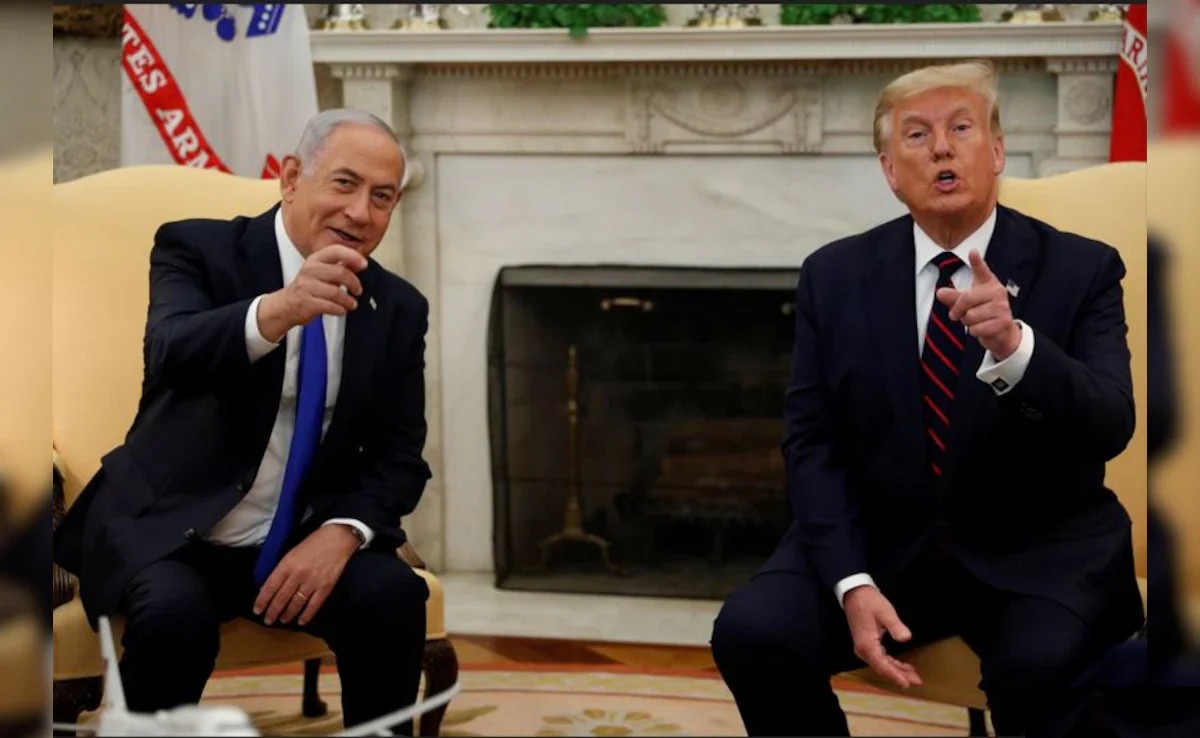 donald trump meets benjamin netanyahu amid hamas israel war 1