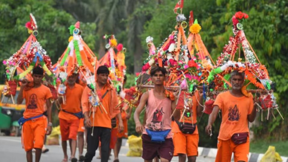 kanwar yatra new controversy haridwar mosques mazar on kanwar route covered1