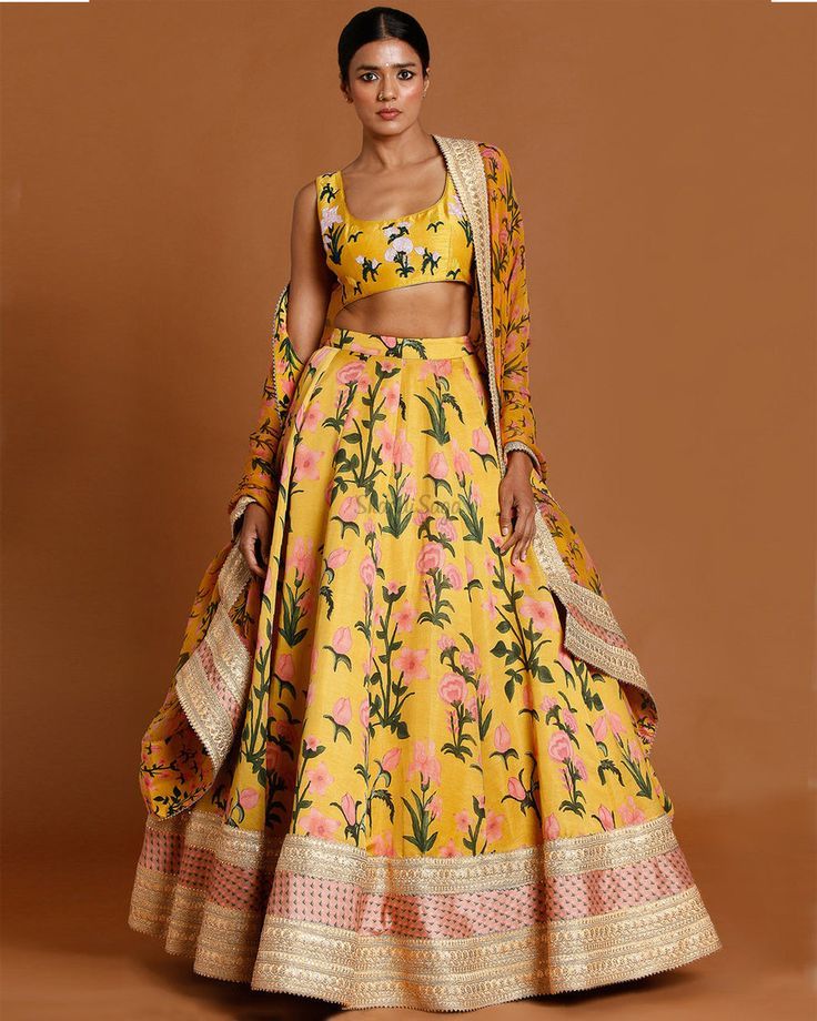 lehenga designs for perfect traditional look 2