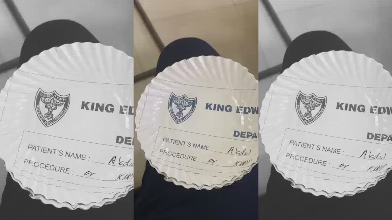 mumbai paper plates made from folders of patients reports kem hospital issues notices to 6 staffers 2