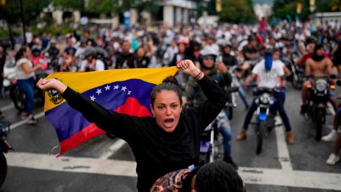 venezuela election protests break out as nicolas maduro declared winner 1