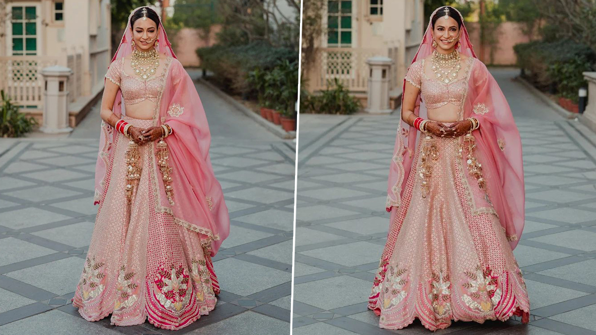 want to wear pink lehenga in wedding take tips from these actresses look very beautiful 1