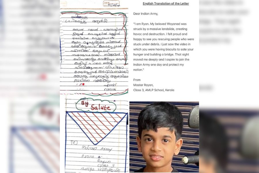 A child wrote a letter to the soldiers engaged in rescue work the army gave such a heart touching reply 1