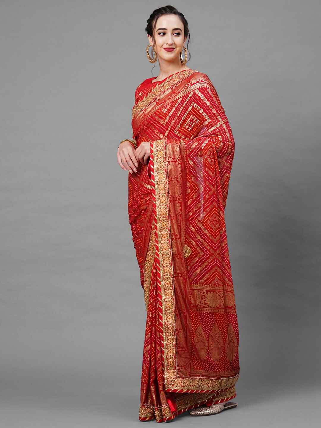 Bandhani Saree Designs