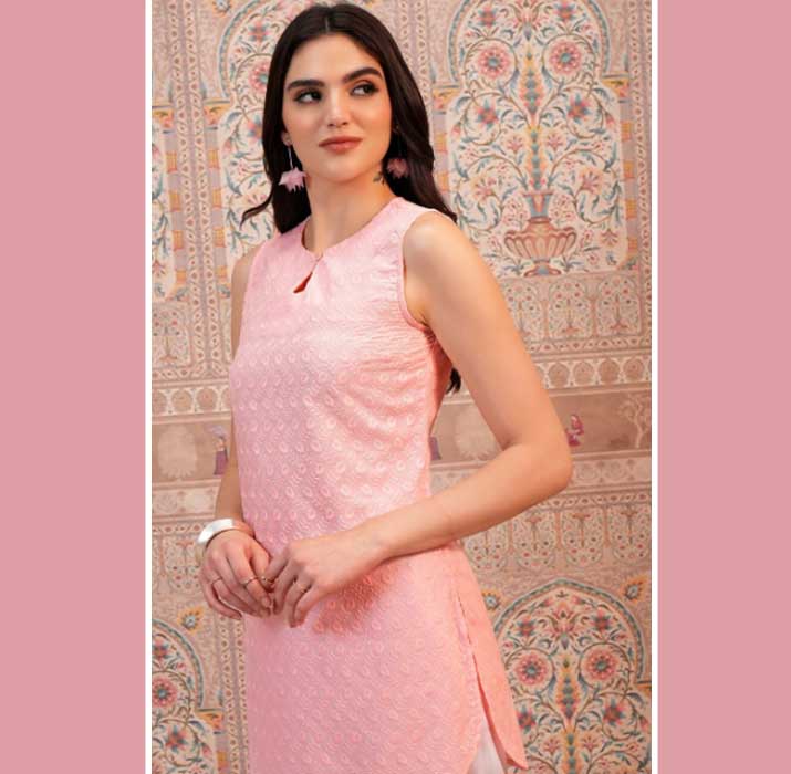 Embroidered Short Kurti