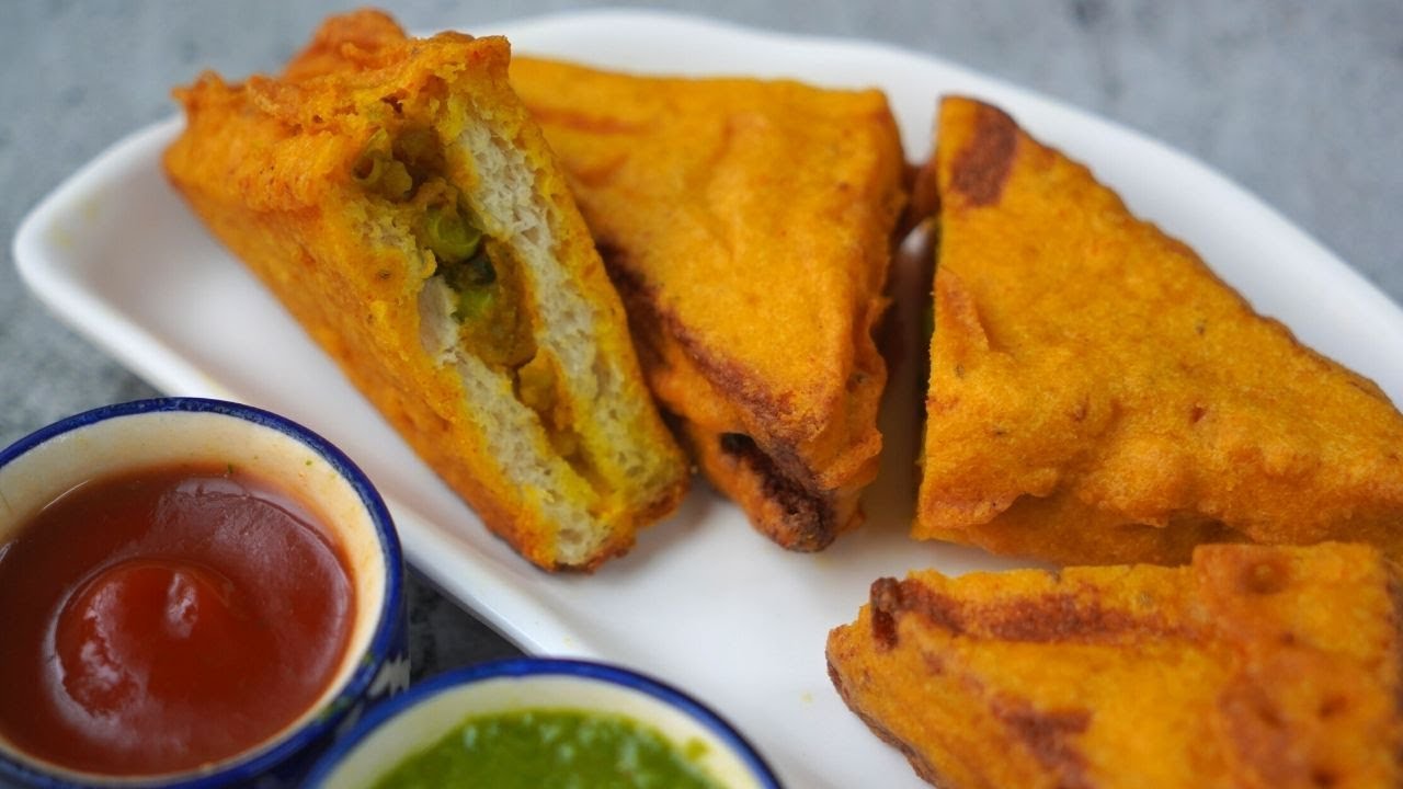 Make delicious bread pakoras without frying learn how to make them 1