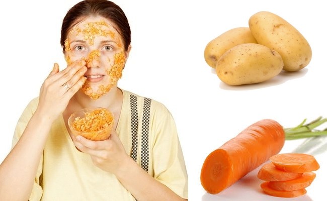 Potato and carrot face pack Copy