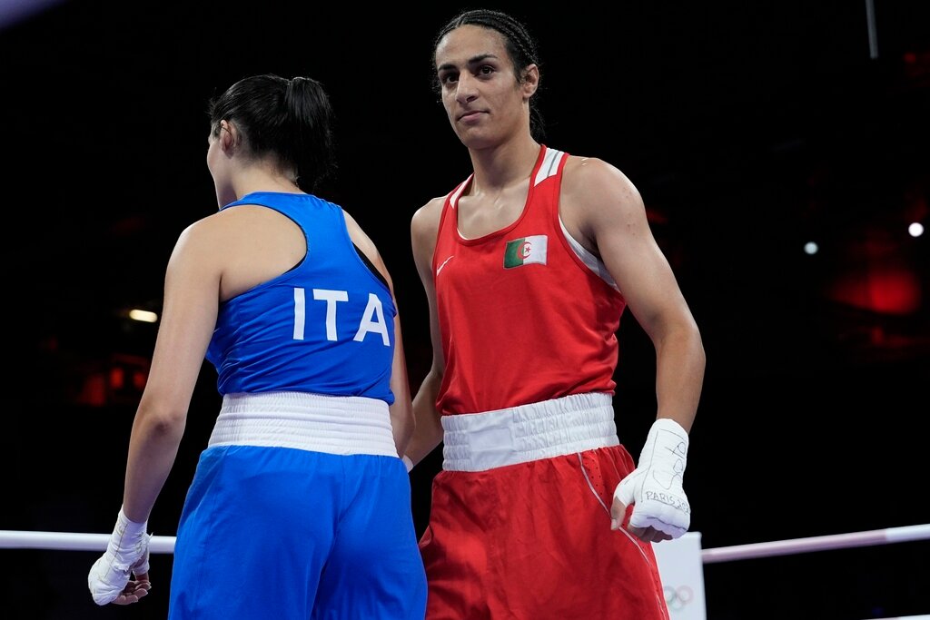 boxer abandons bout in 46 seconds against opponent who failed gender test in controversial encounter paris olympics 1