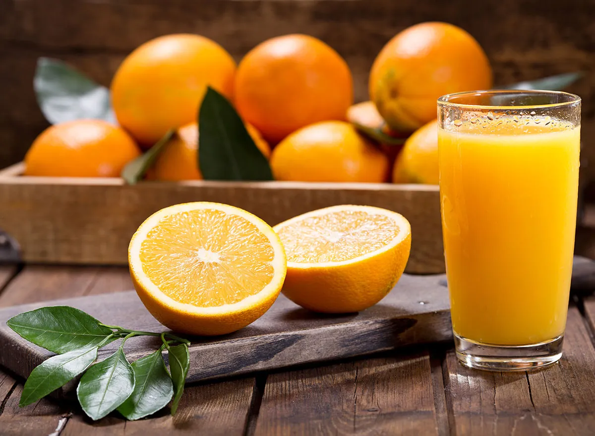 orange juice vitamin c