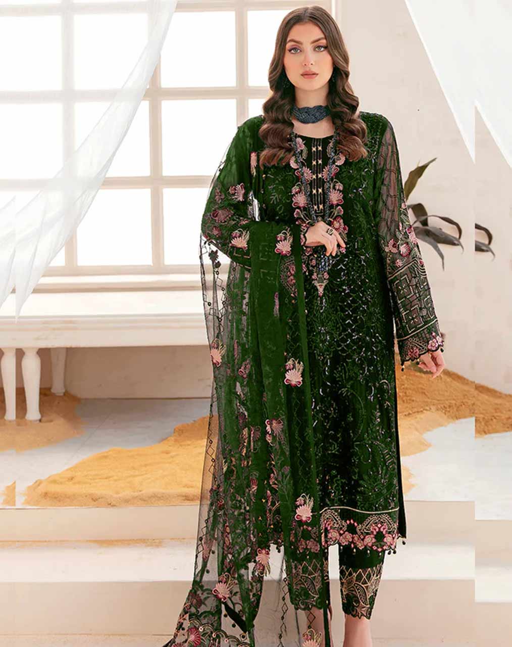 pakistani suit latest designs for reception party23