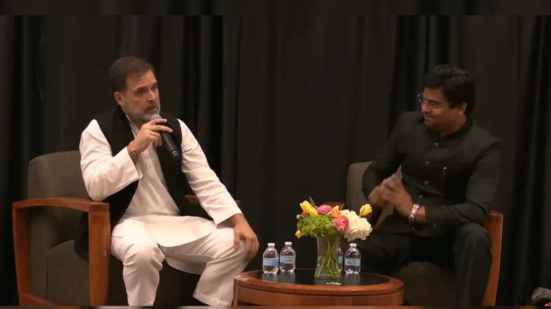 america rahul gandhi said in us that we were forced politically to take up bharat jodo yatra 1