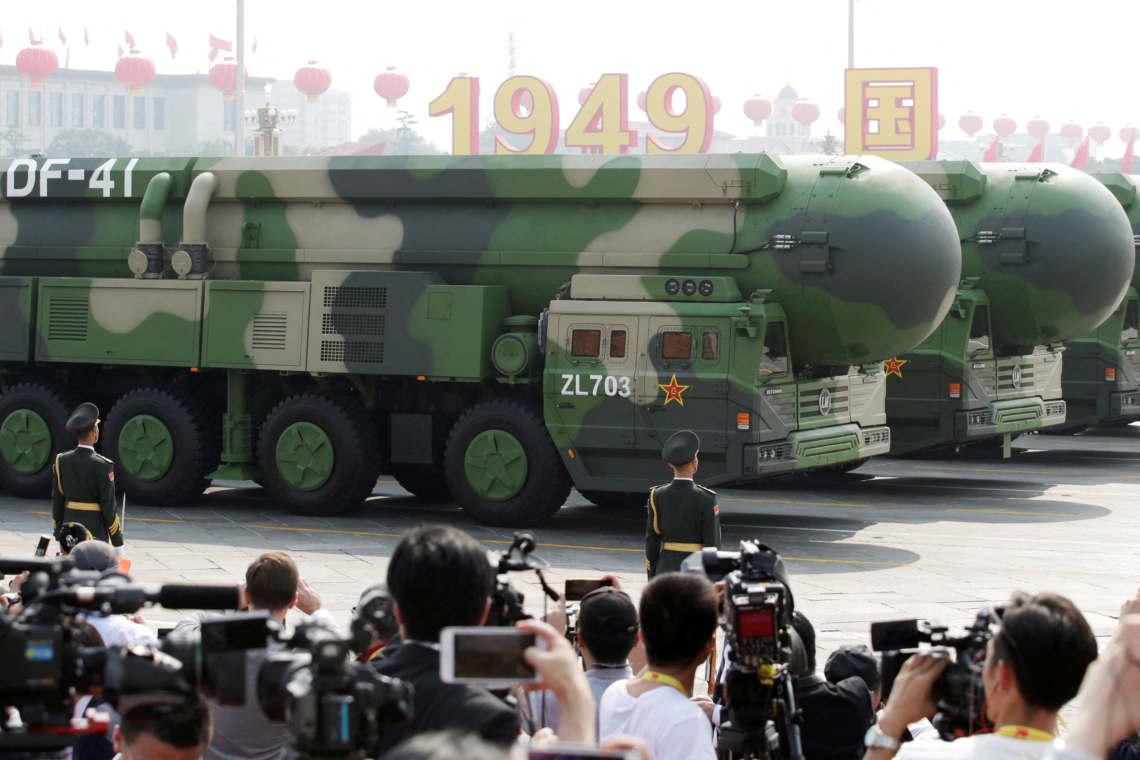 china pla rocket force tests nuclear intercontinental ballistic missile df 41 that could1