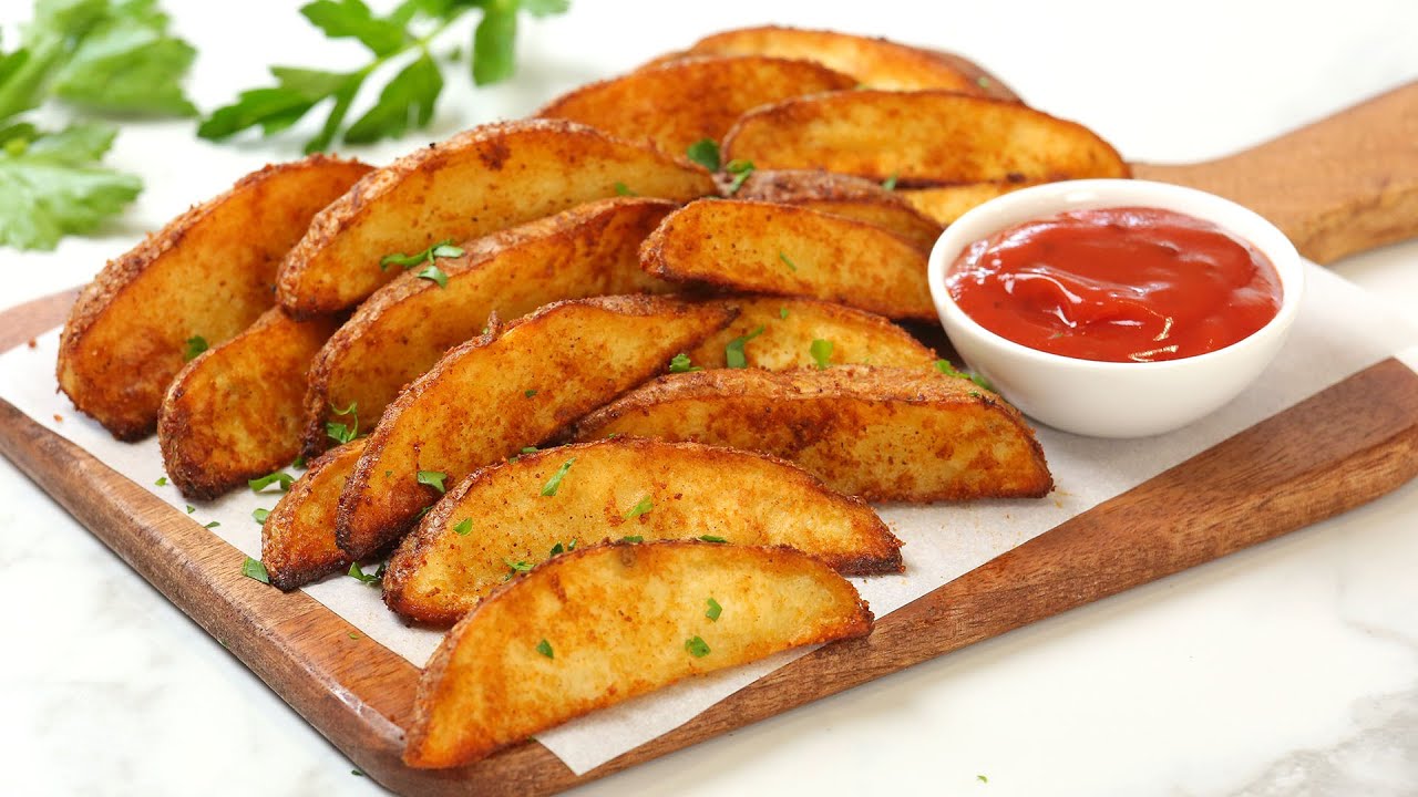 crispy potato wedges for breakfast a quick and easy recipe1