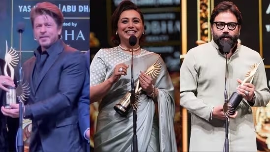 iifa awards 2024 shah rukh khan wins best actor award for jawan bobby deol anil kapoor bagged for animal see list2